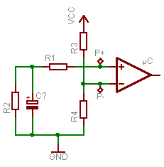 Schaltplan C-Meter (Prinzip)