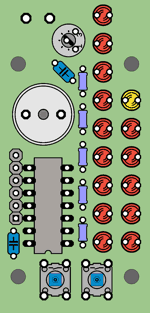 Lageplan mit ATtiny24V
